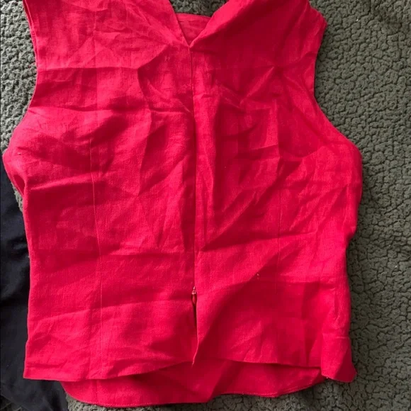 Reformation Vibrant Red Tank Top - Picture 3 of 5